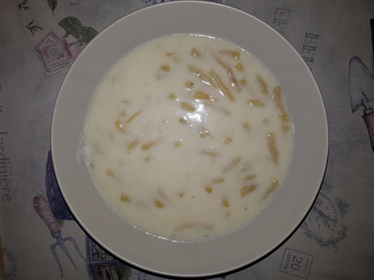 zöldbab főzelék